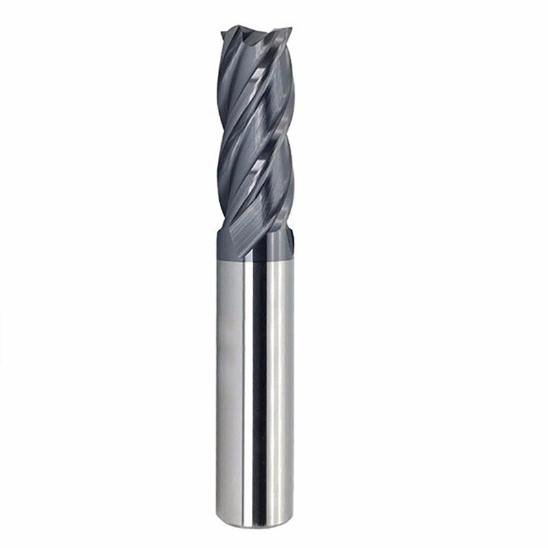 High Quality HRC55 Solid Carbide Square End Mill with 4 Flutes D16