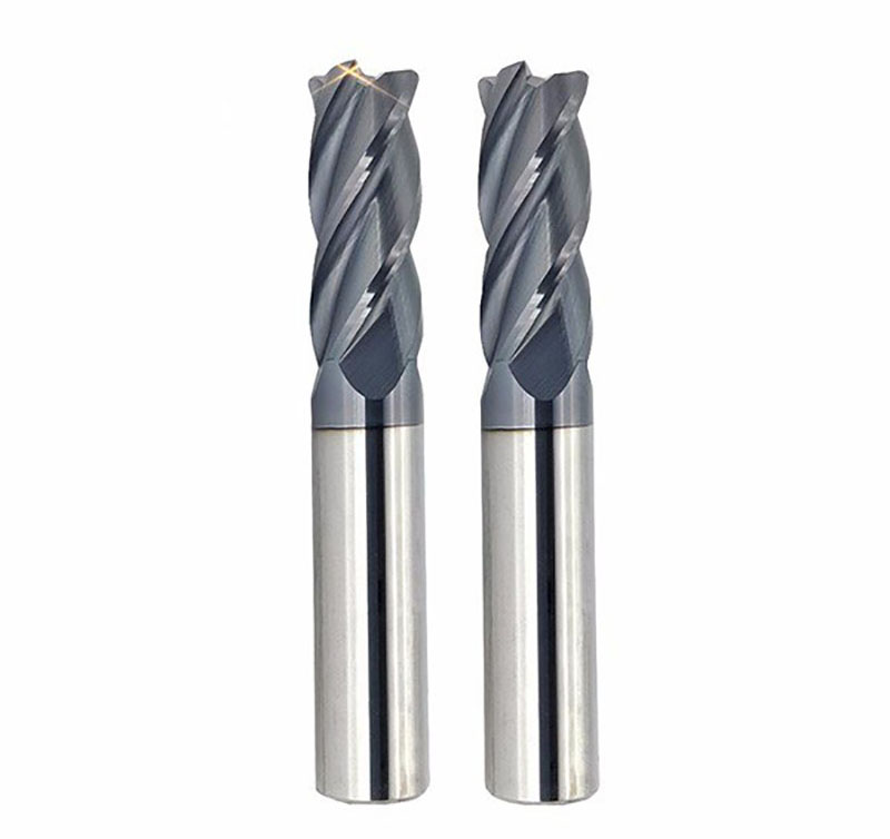 High Quality HRC55 Solid Carbide Square End Mill with 4 Flutes D16