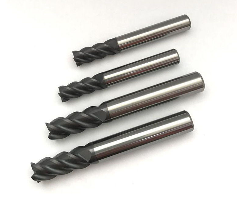 High Quality HRC55 Solid Carbide Square End Mill with 4 Flutes D16