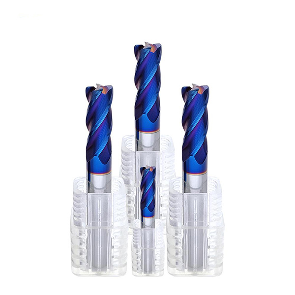 High Quality HRC55 Solid Carbide Square End Mill with 4 Flutes D16