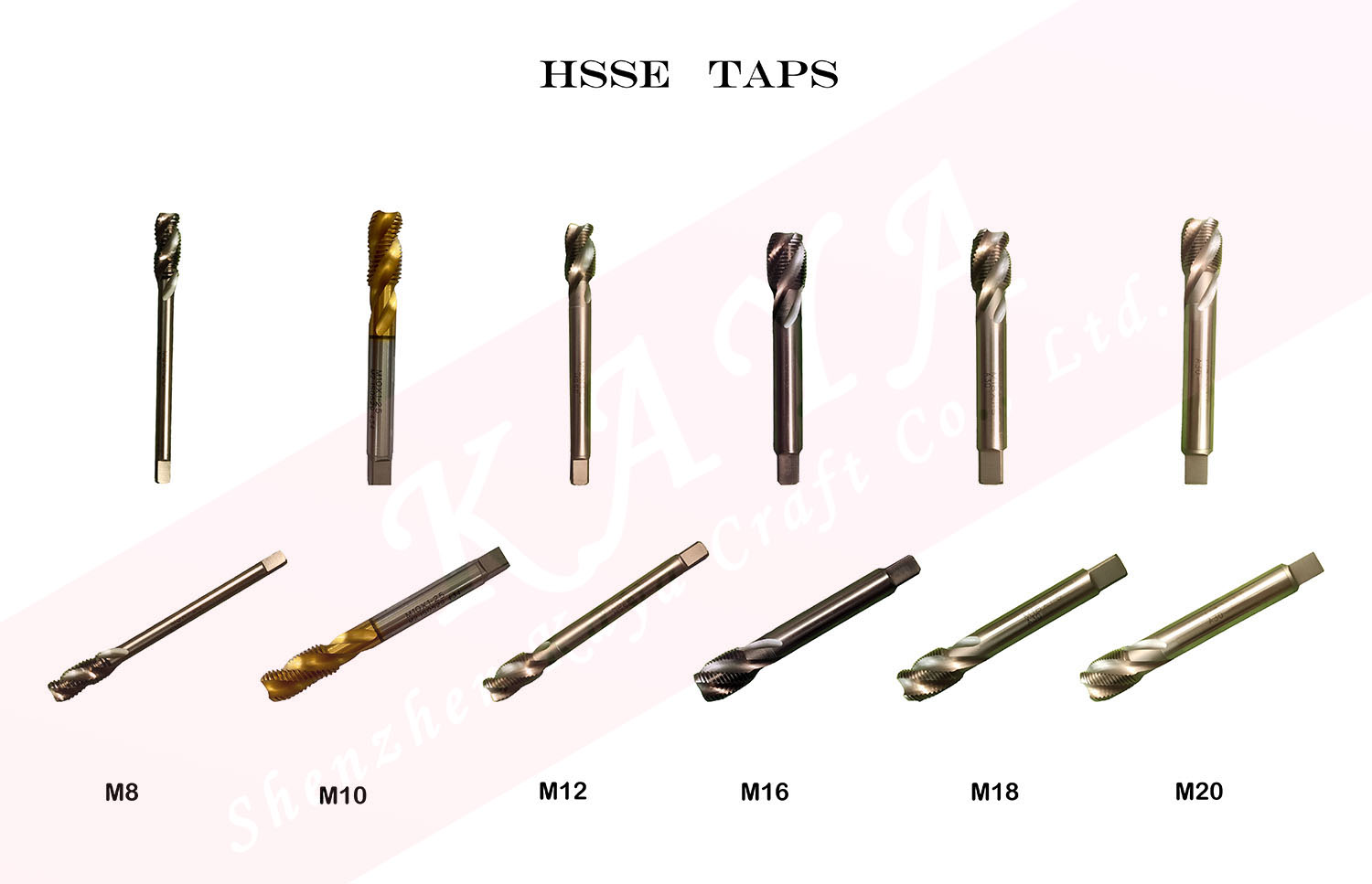 HSSE Machine Taps for automotive industry  A30 NPTF 1/8