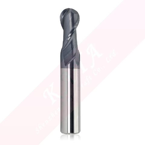 HRC45 Tungsten Steel Solid Carbide Ball Nose End Mill for Profiling