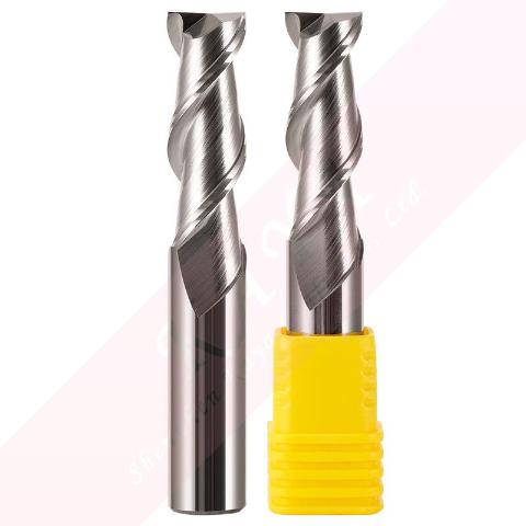 Kaya Solid Carbide End Mill with 2 Flutes for Aluminum D3