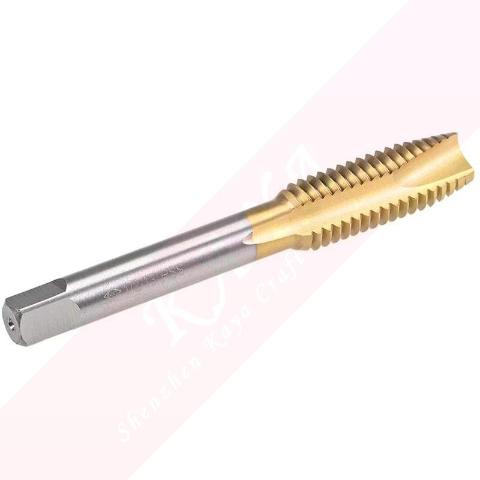 high quality hss spiral point taps with tin coating machine tap ex pot m12*1.75