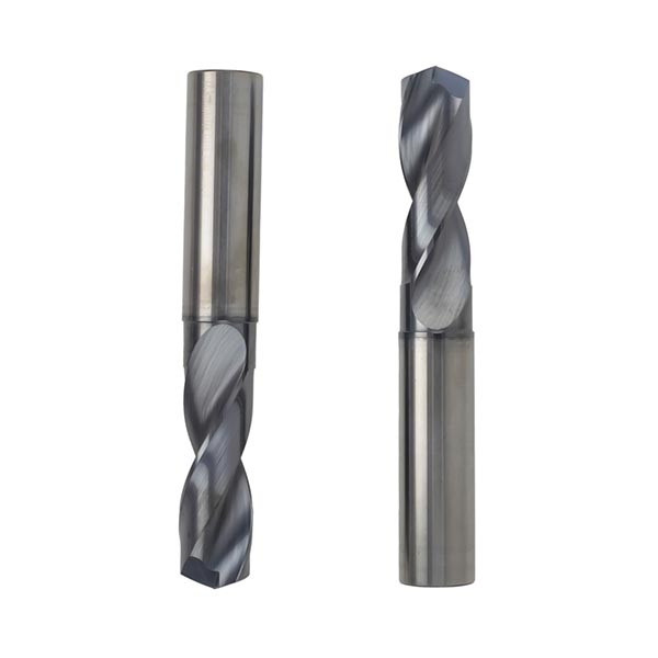 CNC Drilling Tools Coolant Indexable Straight Shank Tungsten Carbide Twist Drill Bits D17.3х60хD18х123 TiAIN 45HRC