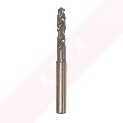 Large Chip HSS Solid Carbide Twist Drilling CNC Universal Shank Custom Carbide Drill Tools D6.7*31*48*80