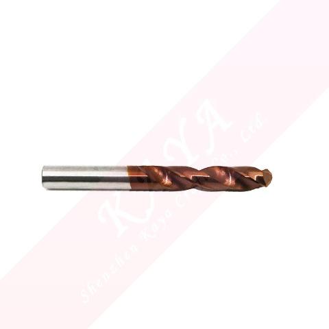 Carbide 2 flutes Tialn coating drilling tool bit Twis carbide drill bits cnc tools