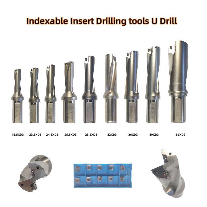 Indexable insert drilling tools U drill